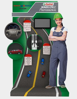 castrol-interactive-floor-standing-unit